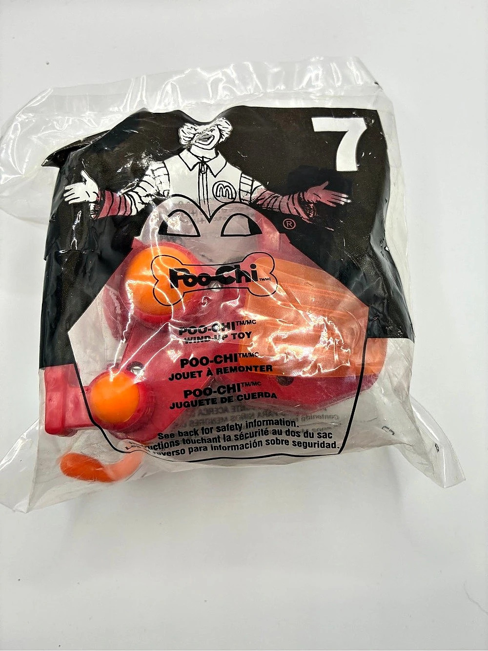 Poo-Chi Electronic Toy in Black & Orange NWT